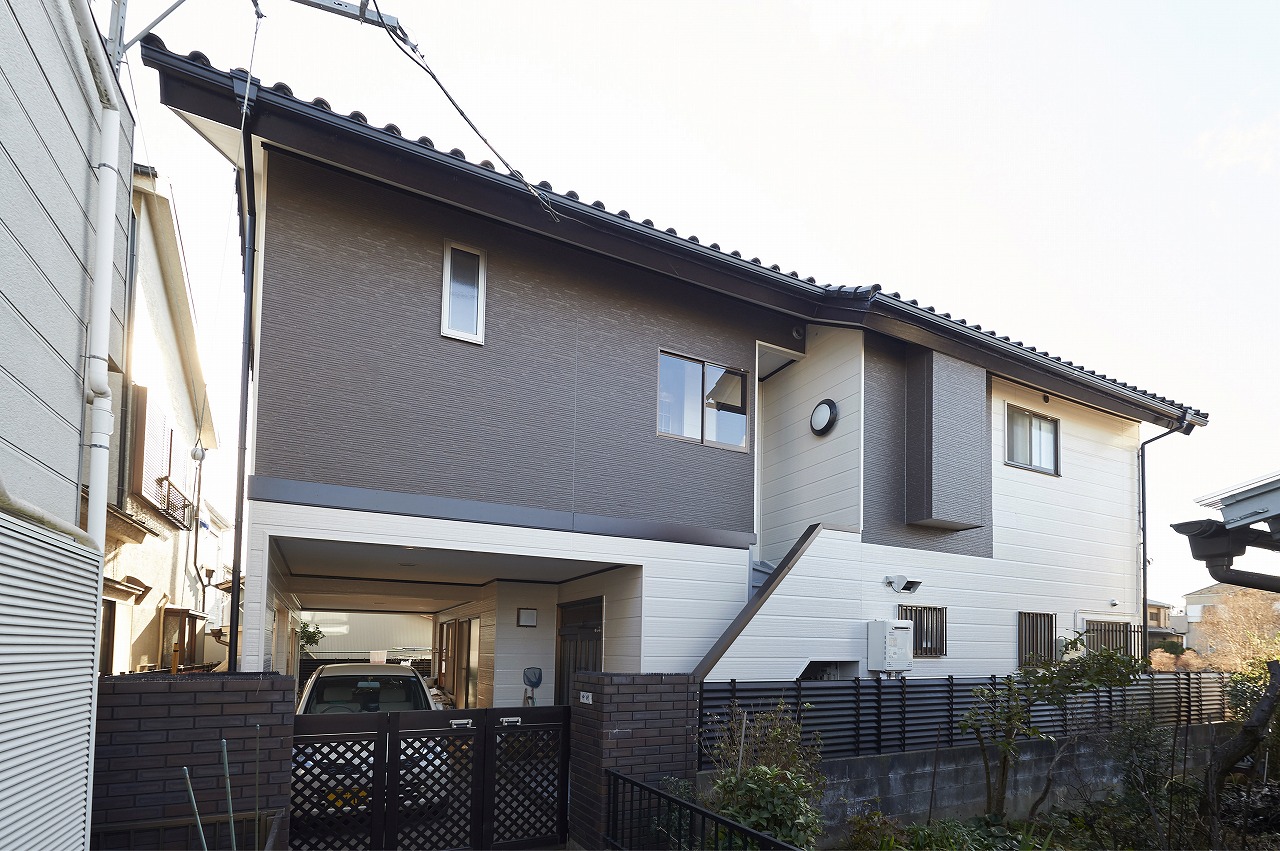 生活サイクルを考慮した外階段