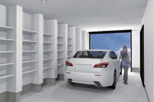 窓やガレージなど開口部を大きく開けたい！ イメージ