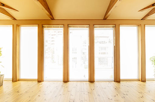 壁が必要だけど…開放感のある部屋にしたい！ イメージ