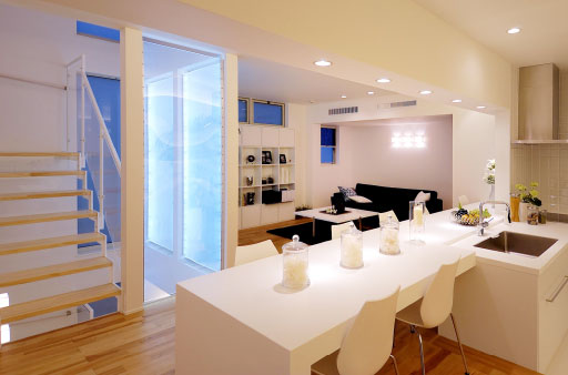 壁が必要だけど…開放感のある部屋にしたい！ イメージ