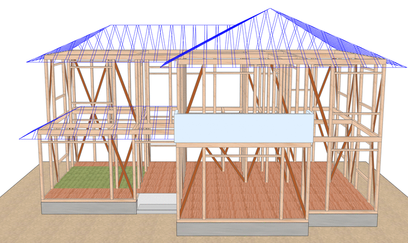 耐震リフォーム前　イメージ